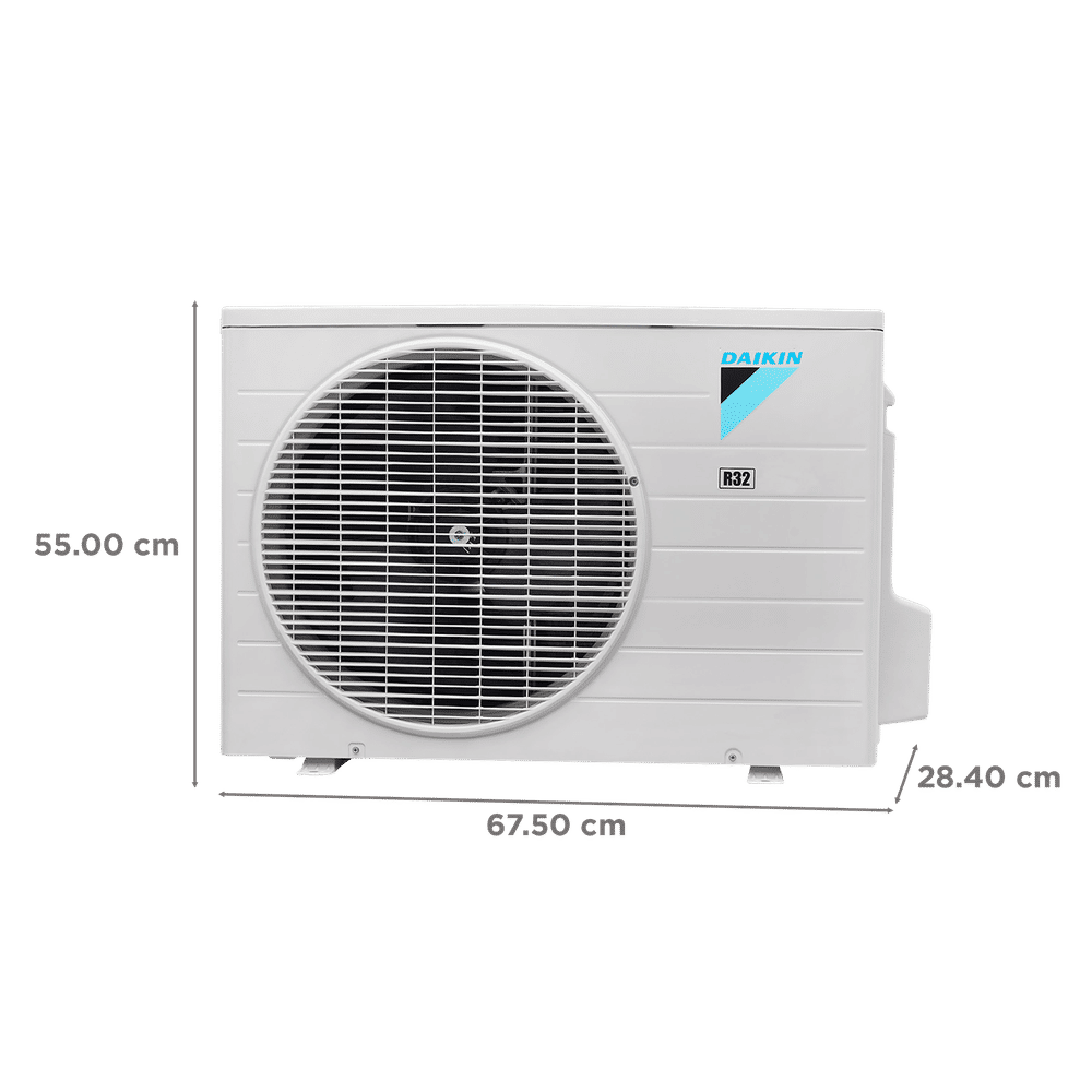 DAKIN 0.80 TON 2 STAR SPRIT AC (COPPER CONDENSER) PM 2.5 FILTER (FTQ28XV16WBA)